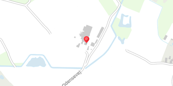 Trafikstøjkort på Odensevej 39A, 5550 Langeskov