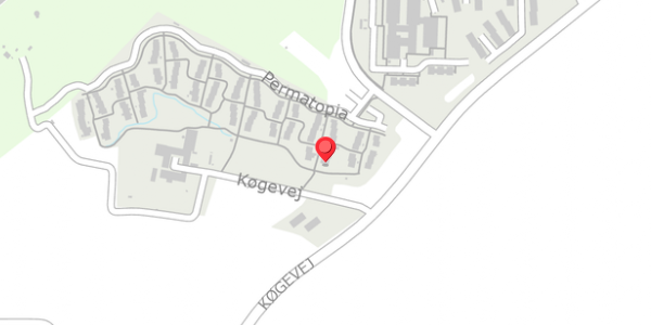 Trafikstøjkort på Permatopia 21, 4653 Karise