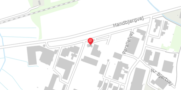 Trafikstøjkort på Parallelvej 3, 7830 Vinderup