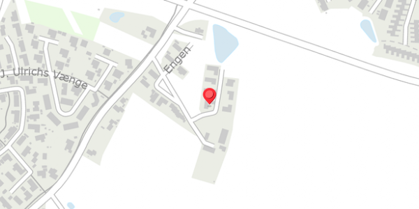 Trafikstøjkort på Engen 11, 4690 Haslev