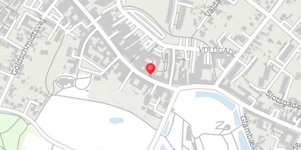 Trafikstøjkort på Algade 89B, 4760 Vordingborg