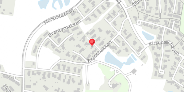 Trafikstøjkort på Troldebakken 34, . , 5560 Aarup