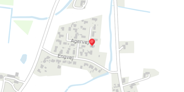 Trafikstøjkort på Agervej 4, 7300 Jelling