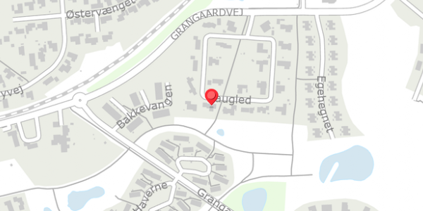Trafikstøjkort på Haugled 14, . , 7300 Jelling