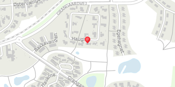 Trafikstøjkort på Haugled 18, . , 7300 Jelling