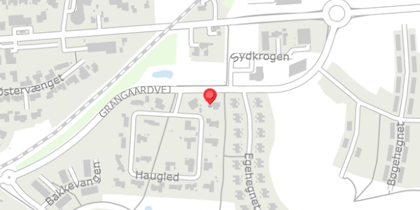 Trafikstøjkort på Haugled 30, . , 7300 Jelling
