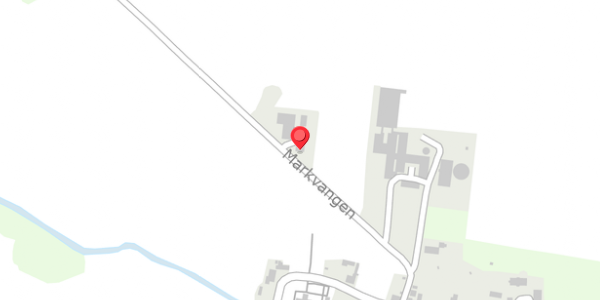 Trafikstøjkort på Markvangen 4B, 8963 Auning