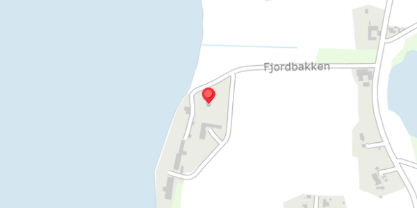 Trafikstøjkort på Fjordbakken 8, 8300 Odder