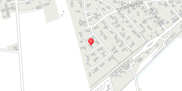 Trafikstøjkort på Smedegade 99, 8300 Odder