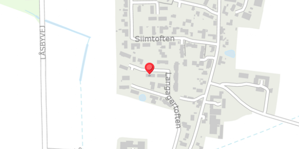 Trafikstøjkort på Langagertoften 37, 8660 Skanderborg