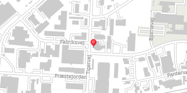 Trafikstøjkort på Tigervej 11, 7700 Thisted