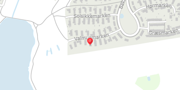 Trafikstøjkort på Valmuemarken 11, . , 4140 Borup