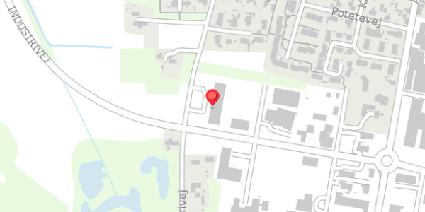 Trafikstøjkort på Industrivej 24, 8963 Auning