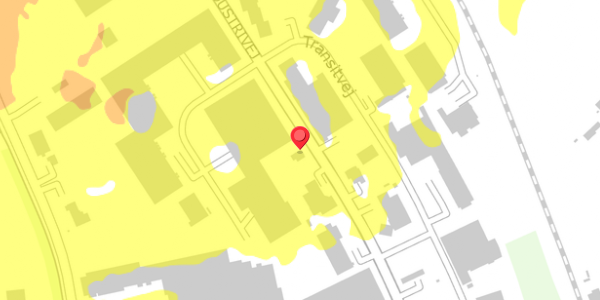 Trafikstøjkort på Industrivej 11D, 6330 Padborg