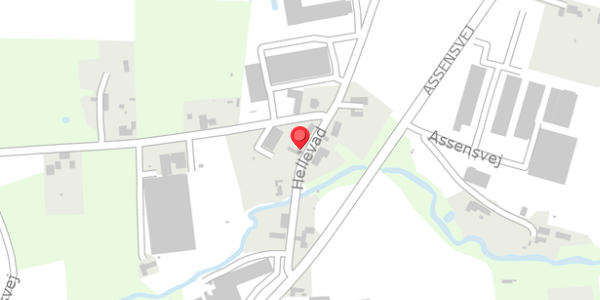 Trafikstøjkort på Hellevad 10B, . , 5690 Tommerup