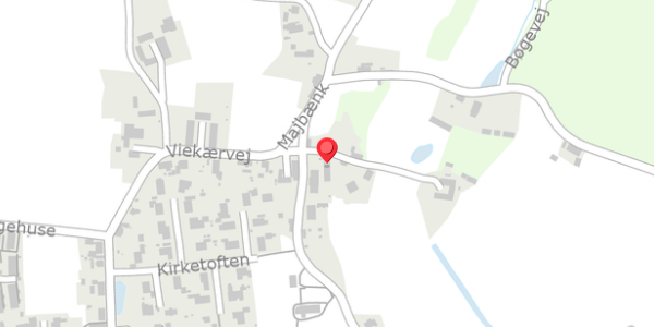 Trafikstøjkort på Mosetoften 1A, 5600 Faaborg