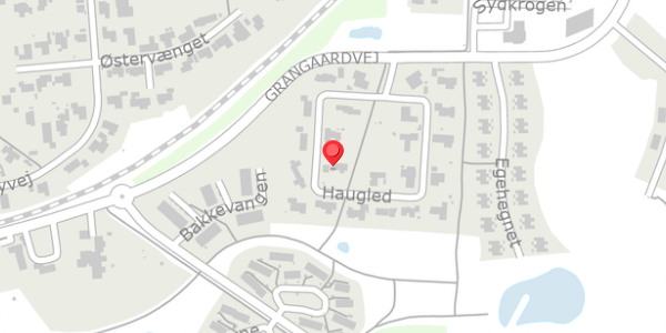 Trafikstøjkort på Haugled 5, 7300 Jelling