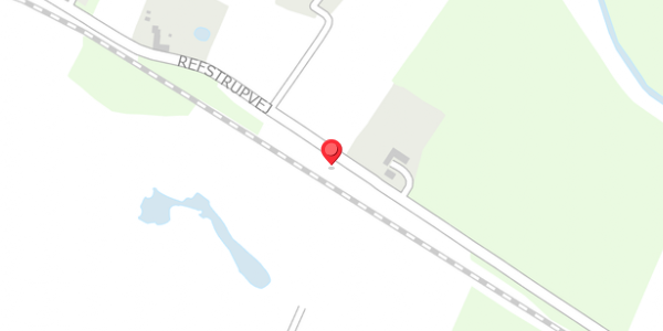 Trafikstøjkort på Refstrupvej 21, . , 7321 Gadbjerg