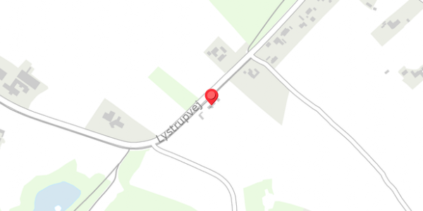 Trafikstøjkort på Lystrupvej 20, 3550 Slangerup