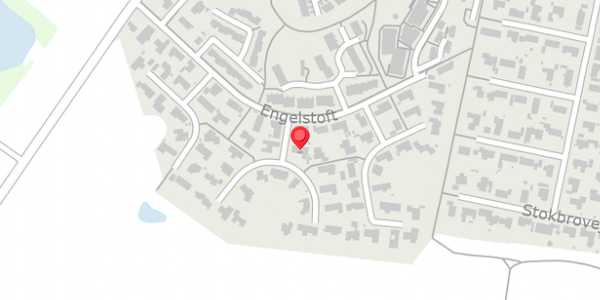 Trafikstøjkort på Engelstoft 86, 8520 Lystrup