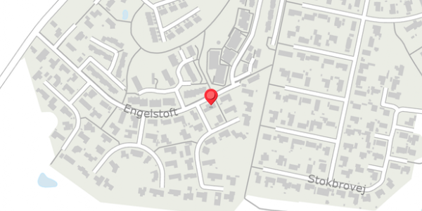 Trafikstøjkort på Engelstoft 134, 8520 Lystrup