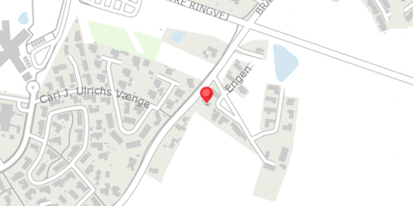 Trafikstøjkort på Engen 4, 4690 Haslev