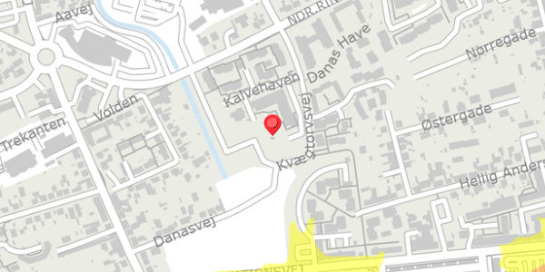 Trafikstøjkort på Ndr.Ringgade 14, . , 4200 Slagelse
