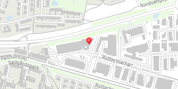 Trafikstøjkort på Ryttermarken 3, 3520 Farum