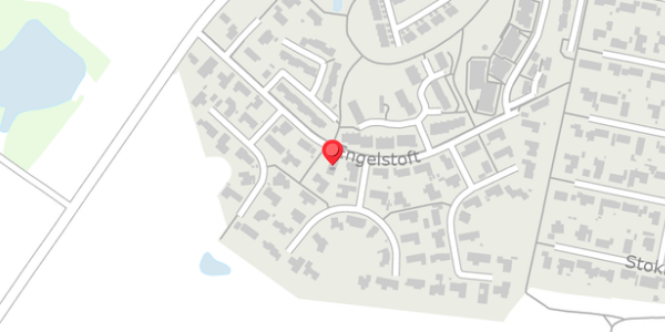 Trafikstøjkort på Engelstoft 42, 8520 Lystrup