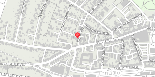 Trafikstøjkort på Sofievej 14A, st. th, 7700 Thisted