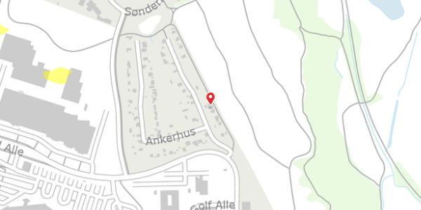 Trafikstøjkort på Ankerhus 60, . , 6000 Kolding