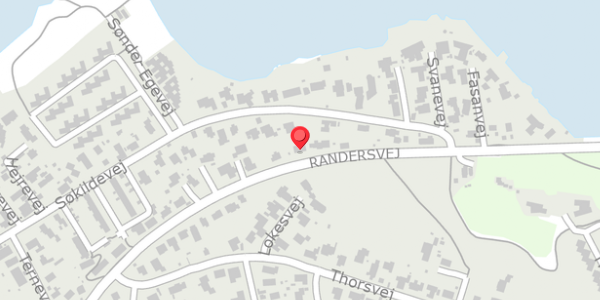 Trafikstøjkort på Randersvej 61, . , 8680 Ry