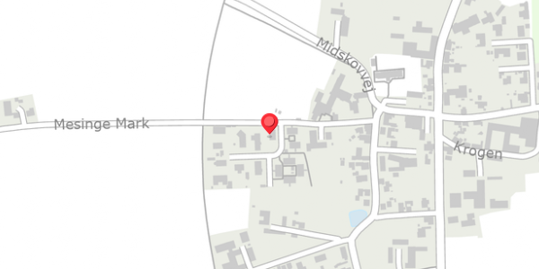 Trafikstøjkort på Mesinge Mark 51, 5370 Mesinge