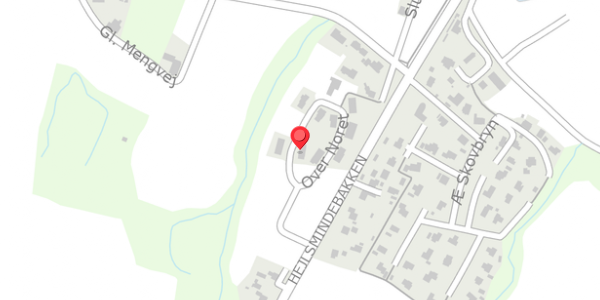 Trafikstøjkort på Over Noret 15, . , 6094 Hejls