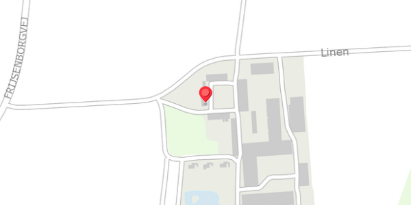Trafikstøjkort på Linen 58B, 8450 Hammel