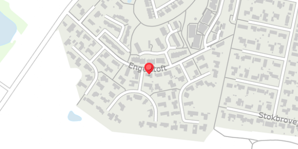 Trafikstøjkort på Engelstoft 88, 8520 Lystrup