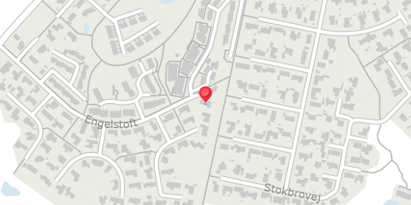 Trafikstøjkort på Engelstoft 140, 8520 Lystrup