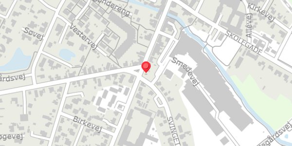 Trafikstøjkort på Storegade 69, 6880 Tarm
