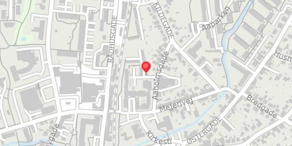 Trafikstøjkort på Aaholmsgade 3L, 8300 Odder
