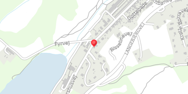 Trafikstøjkort på Hammershusvej 69B, 3770 Allinge