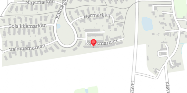 Trafikstøjkort på Græsmarken 6, 4140 Borup