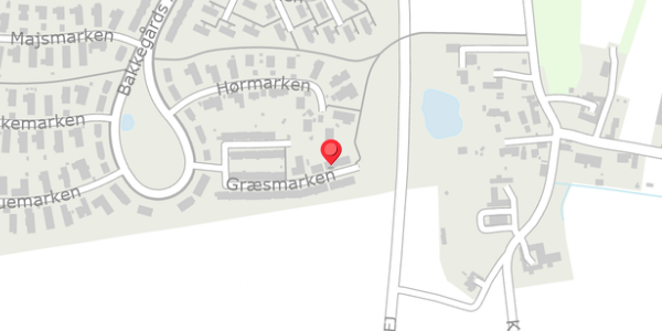 Trafikstøjkort på Græsmarken 13, 4140 Borup