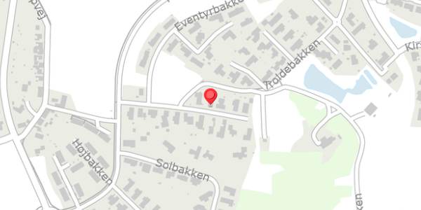 Trafikstøjkort på Dragebakken 13, 5560 Aarup