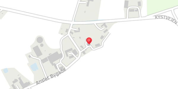 Trafikstøjkort på Anslet Bygade 9, . , 6100 Haderslev