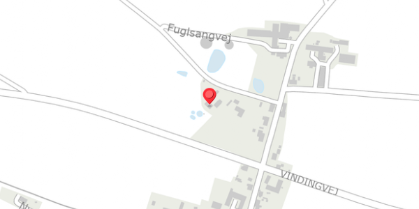 Trafikstøjkort på Fuglsangvej 3, . , 8654 Bryrup