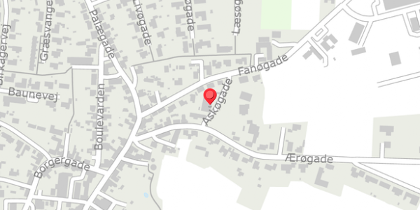 Trafikstøjkort på Askøgade 3, . , 9740 Jerslev J