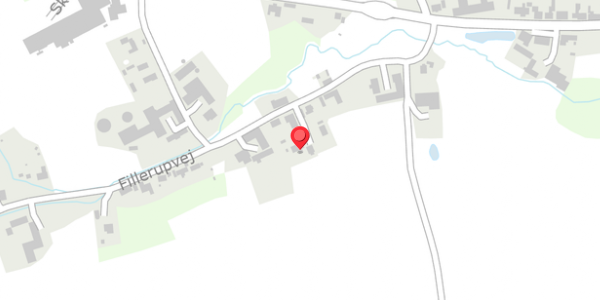 Trafikstøjkort på Fillerupvej 21, 8300 Odder