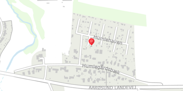 Trafikstøjkort på Humlehaven 64, . , 6100 Haderslev