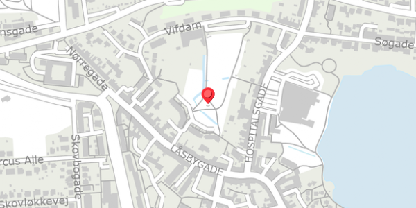 Trafikstøjkort på Vifdam 7, 6000 Kolding