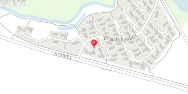 Trafikstøjkort på Præstelunden 6, . , 8300 Odder